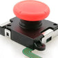 for Nintendo Switch JoyCon - Neon Red Analog Thumb Stick (Green Flex) | FPC