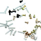 for Nintendo NEW 3DS XL - Full Set Replacement Housing Screws | FPC