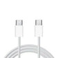 for iPad Air 4 - White 1m USB-C to USB-C Data Sync Charging Cable | FPC