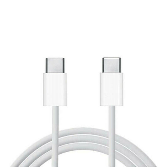 for iPad Air 4 - White 2m USB-C to USB-C Data Sync Charging Cable | FPC
