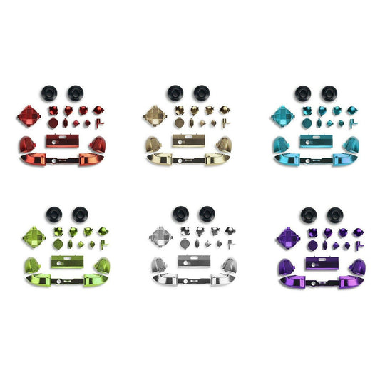 for XBOX Series X | S Controller - Chrome Button Bumper Trigger Set | FPC