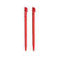 for Nintendo 2DS (Flat) - 2 Red Replacement Touch Stylus Pens | FPC