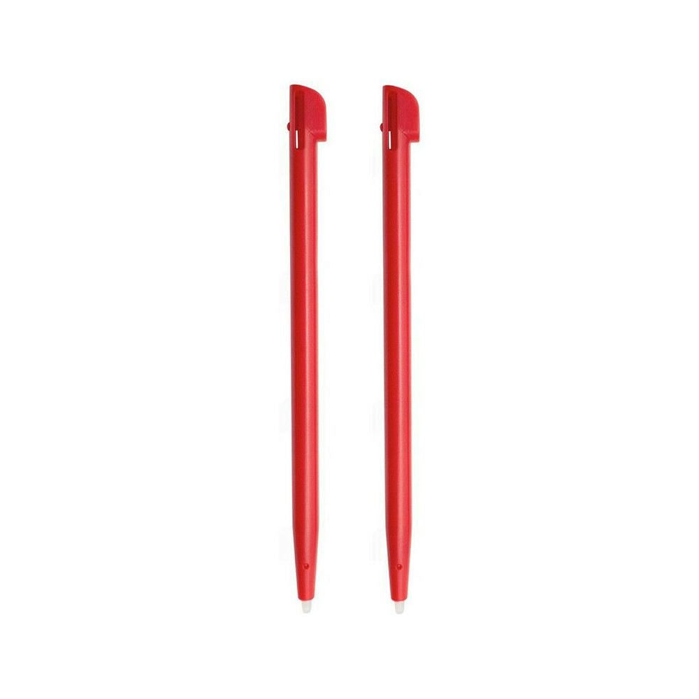for Nintendo 2DS (Flat) - 2 Red Replacement Touch Stylus Pens | FPC