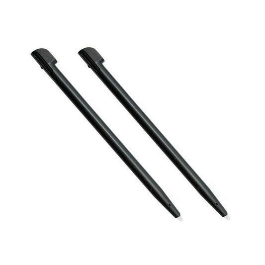 for Nintendo 2DS (Flat) - 2 Black Replacement Touch Stylus Pens | FPC