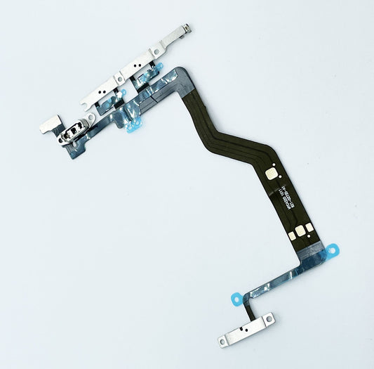 for iPhone 12 Pro Max - Power Volume Mute Button Switch Flex Cable w/Metal | FPC