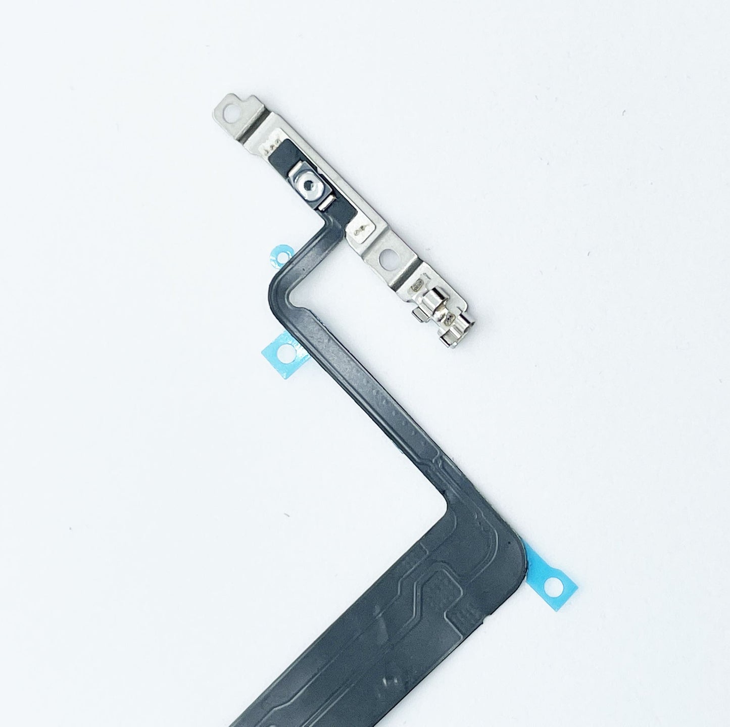 for iPhone 12 - Power Volume Mute Button Switch Flex Cable with Metal | FPC