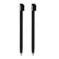 for Nintendo DS Lite - 2 Black OEM Touch Stylus Pens (Silicone Clear Tip) | FPC
