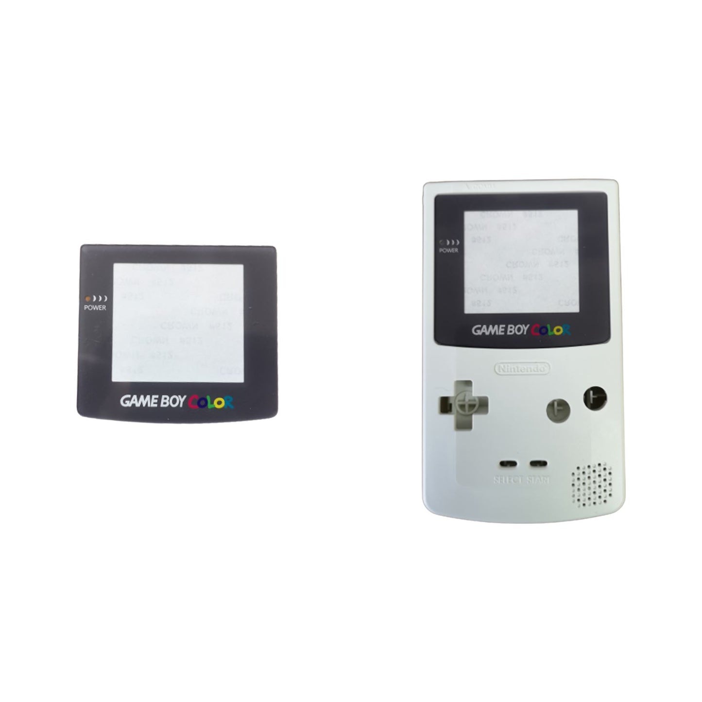 for GBC Gameboy Color - Replacement Front Screen Cover Lens (9 Colours) | FPC