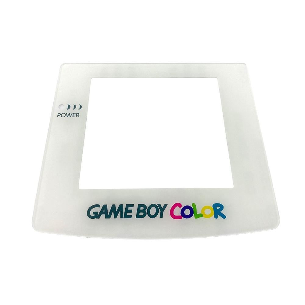 for GBC Gameboy Color - Replacement Front Screen Cover Lens (9 Colours) | FPC