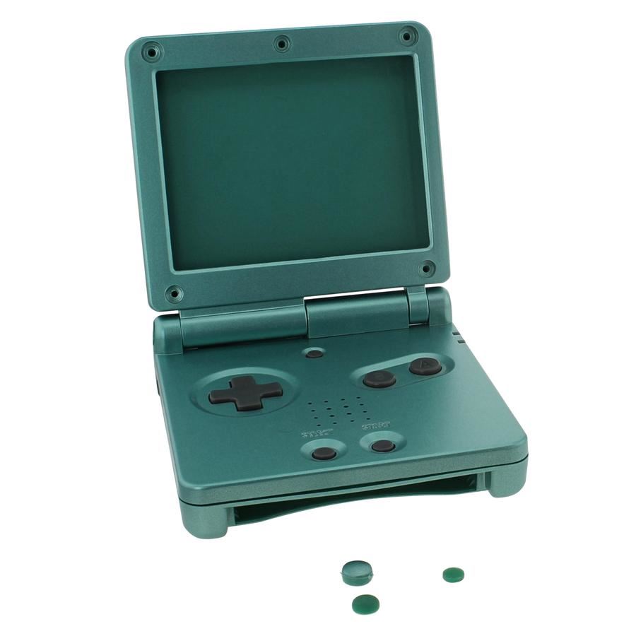 for Gameboy Advance SP - Turquoise Replacement Full Housing Shell & Lens | FPC