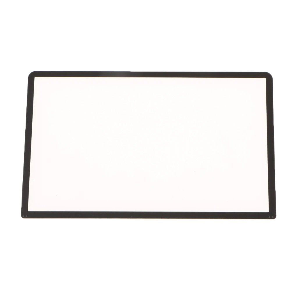for Nintendo NEW 3DS XL - Glass Black Upper Screen Outer Lens Cover | FPC