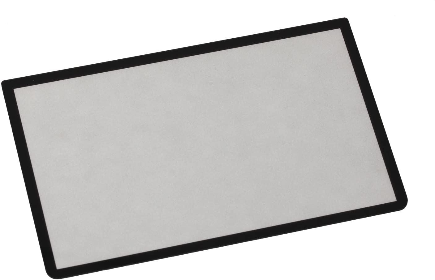 for Nintendo NEW 3DS XL - Glass Black Upper Screen Outer Lens Cover | FPC