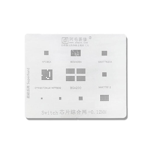 IC Chip Reballing Stencil Template for Nintendo Switch JoyCon