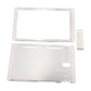 for Nintendo Switch - Clear Replacement Housing Shell Frame Cover Bezel | FPC