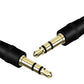 For Car MP3 iPod - 1m Black AUX Cable 3.5mm Jack Male to Male Stereo Audio | FPC
