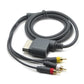 For Xbox 360 - RCA TV AV Audio Video Composite Lead Cable HD | FPC