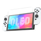 for Nintendo Switch OLED - 2x Premium Tempered 9H Glass Screen Protector Cover