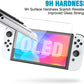 for Nintendo Switch OLED - 2x Premium Tempered 9H Glass Screen Protector Cover