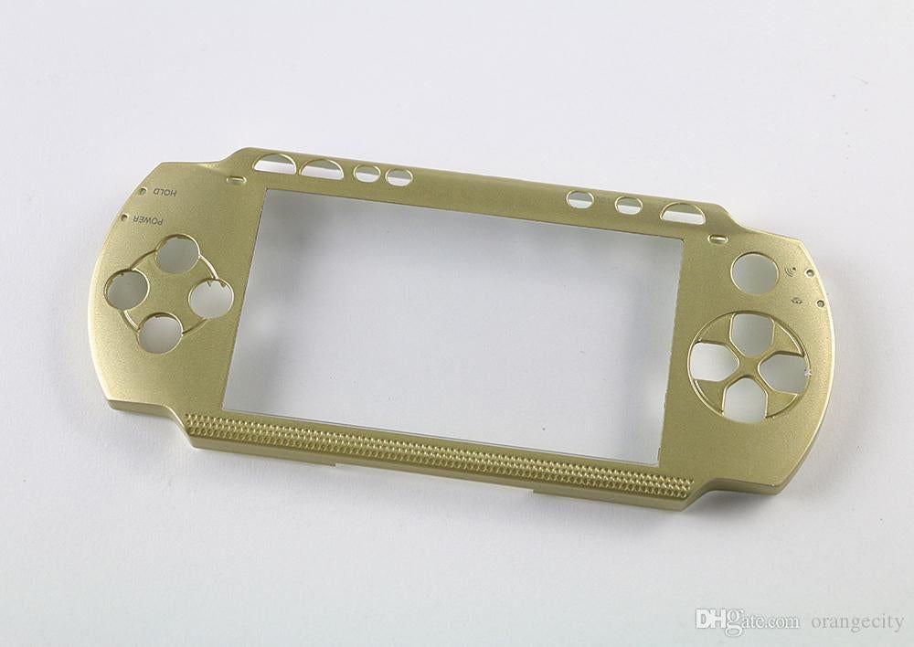 for PSP 1000 Series - Gold Front Screen Face Plate Fascia Cover | FPC