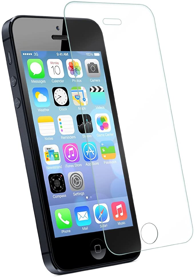 for iPhone 12 11 XR XS X 8 7 6 - 2x Clear Tempered Glass Screen Protectors | FPC