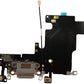 for iPhone 6S - Black USB Charging Port Mic Headphone Jack Flex Cable | FPC