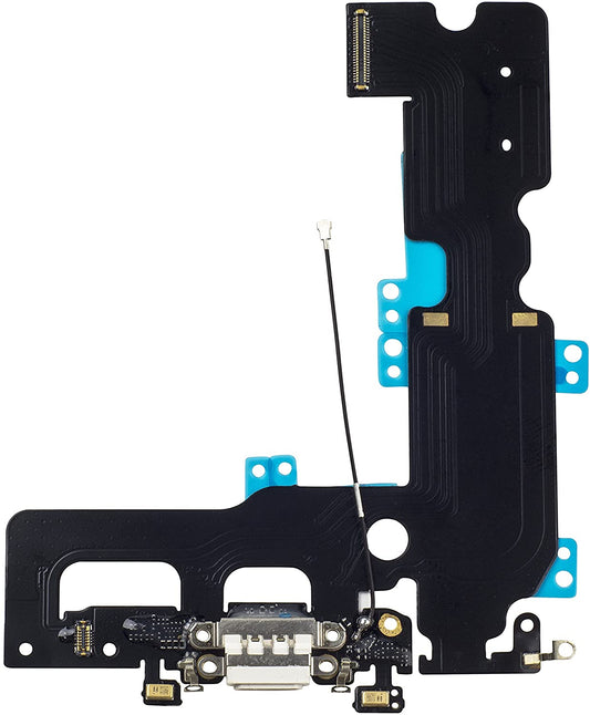 for Apple iPhone 7 Plus - White USB Charging Port Mic Flex Cable | FPC