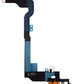 for Apple iPhone X - Black USB Charging Port Mic Flex Cable | FPC