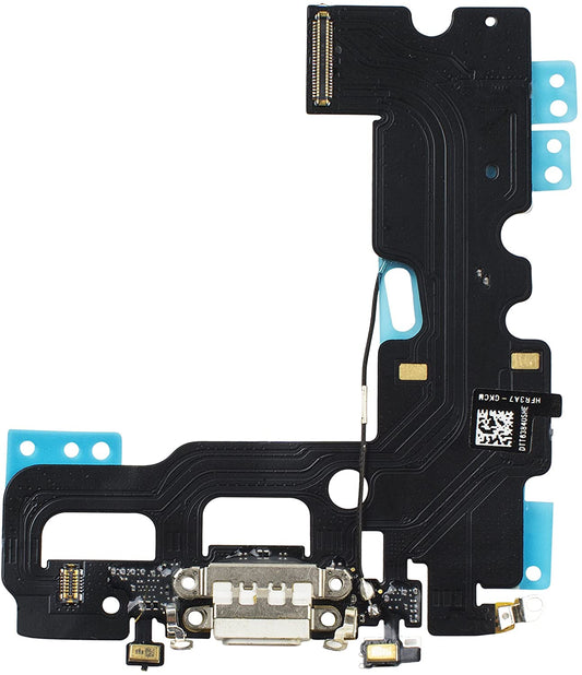for iPhone 7 - White USB Charging Port & Mic Flex Cable | FPC