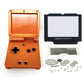 for Gameboy Advance SP - Orange Replacement Full Housing Shell & Lens | FPC