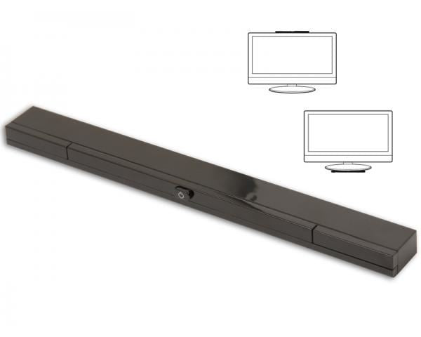 for Nintendo Wii / Wii U - Black Wireless Sensor Bar Infrared | FPC