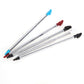 -for Nintendo 3DS XL -5 Pack Coloured Silver Metal Retractable Stylus Touch Pens