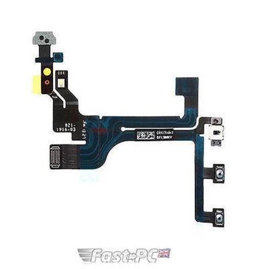 Power On/Off Lock Mute & Volume Switch Button Flex Ribbon Cable for iPhone 5C