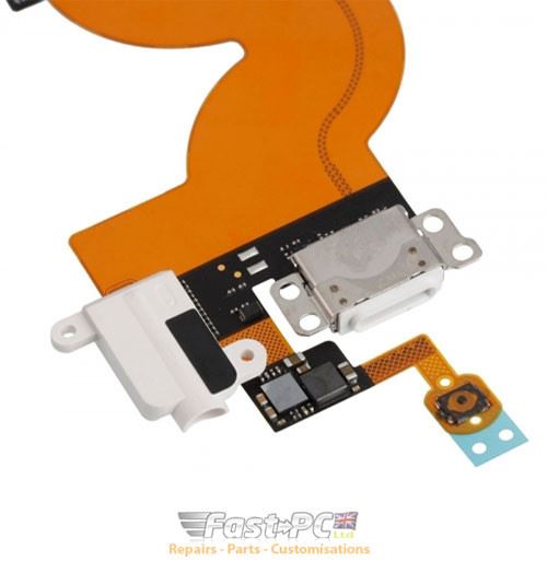 for iPod Touch 5th - White Replacement Charging Port Flex | FPC