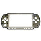 for PSP 1000 Series - Clear Black Replacement Front Screen Face Plate | FPC
