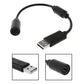 For Xbox 360 - Black Wired Controller Breakaway to PC USB Port Adapter Converter