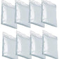 8x Adult Clear Waterproof Hooded Rain Poncho Mac Coat Festival Rain Theme Parks