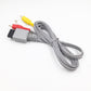 for Nintendo Wii - AV TV Audio Video Lead Cable RCA Red Yellow White | FPC