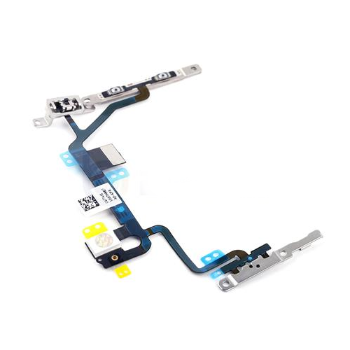 for iPhone 8 - On/Off Power Volume Button Switch Flex Cable with Metal | FPC