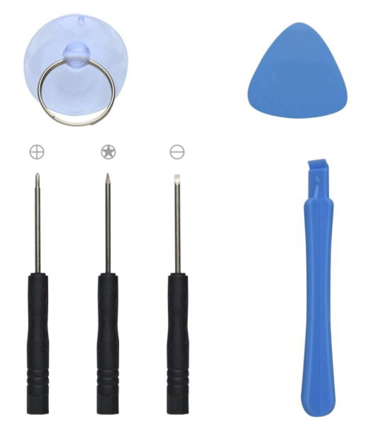-for iPhone 4 4S 5 5C 5S SE 6 - Opening Repair Tool Kit Screwdriver Set & Suctio