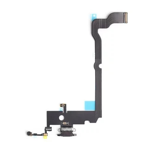 iPhone XS MAX BLACK USB Charging Dock Port & Mic Headphone Jack Flex | FPC