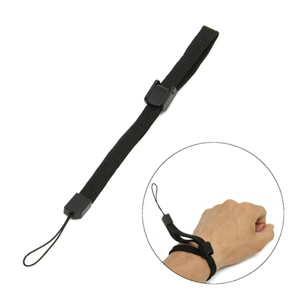 for Wii Remote 3DS 2DS PSP Switch PSV Move - 2x Black Adjustable Arm Wrist Strap
