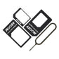 Sim Card Converter Adapter Kit for iPhone iPad Samsung Nano Micro Standard | FPC