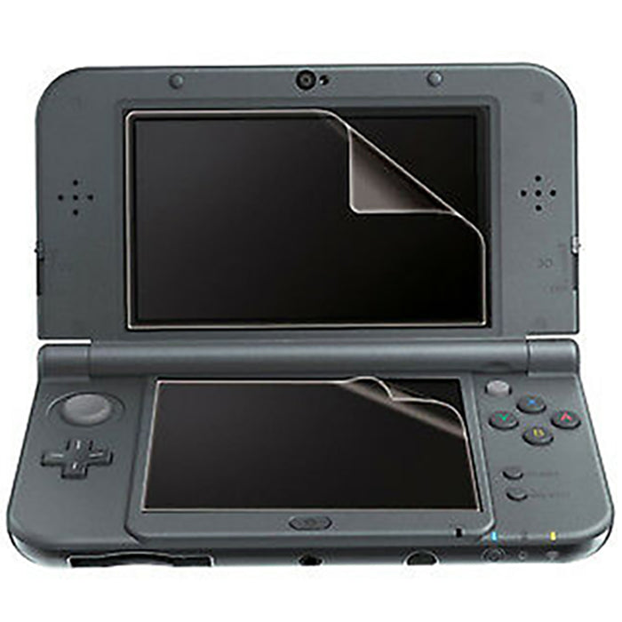 for Nintendo NEW 3DS XL - Clear Plastic Film Guard Screen Protector Set | FPC