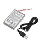 for PS4 PRO & Slim - LIP1522 2000mAh Compatible Controller Battery & Lead
