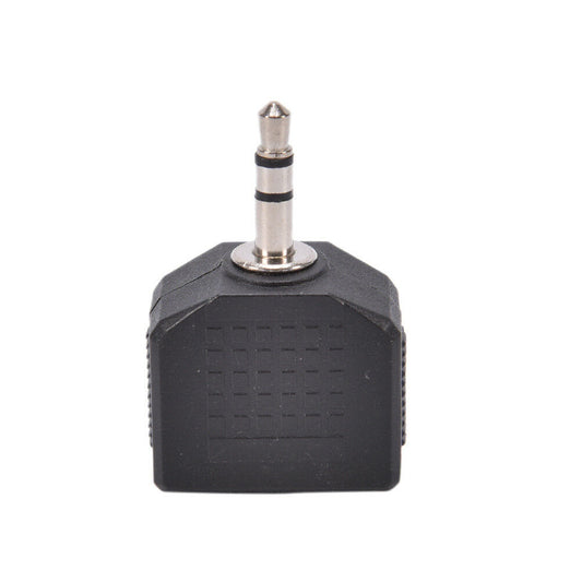 3.5mm 1 Aux to 2 Aux Output Jack Plug Headphone Audio Splitter Adapter | FPC