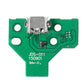 JDS-011 PS4 Controller USB Power Charger Port PCB & 12 Pin Flex Ribbon | FPC