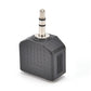3.5mm 1 Aux to 2 Aux Output Jack Plug Headphone Audio Splitter Adapter | FPC