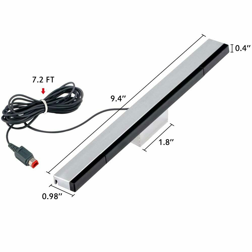 for Nintendo Wii & Wii U - Sensor Bar Wired Infrared IR Motion Receiver | FPC