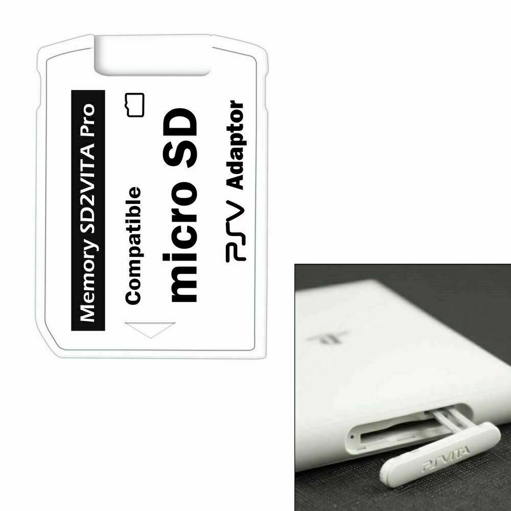 for Sony PS VITA (PSV) - White SD2VITA Adapter v5 | FPC