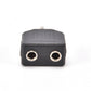 3.5mm 1 Aux to 2 Aux Output Jack Plug Headphone Audio Splitter Adapter | FPC